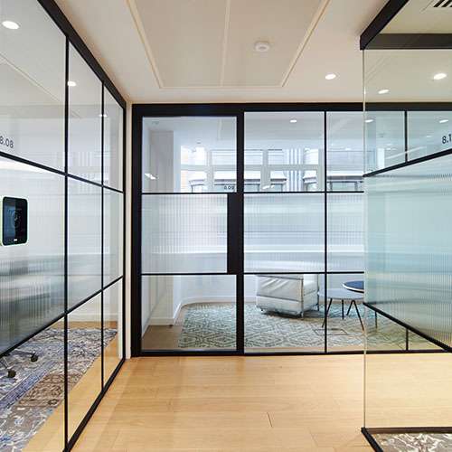 Glass Divider Walls